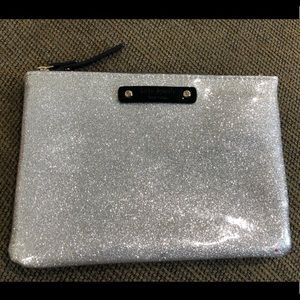 Bling Sparkly Kate Spade Glitter Cosmetic Pouch